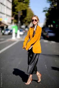 Pernille Teisbaek Paris Street Style, PFW SS15